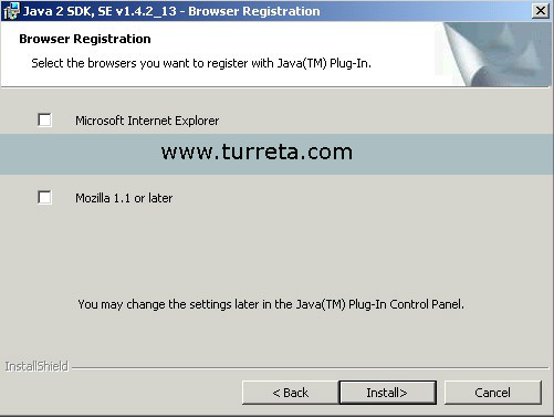 Install Java 1.4 in Windows 7