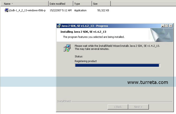 Install Java 1.4 in Windows 7