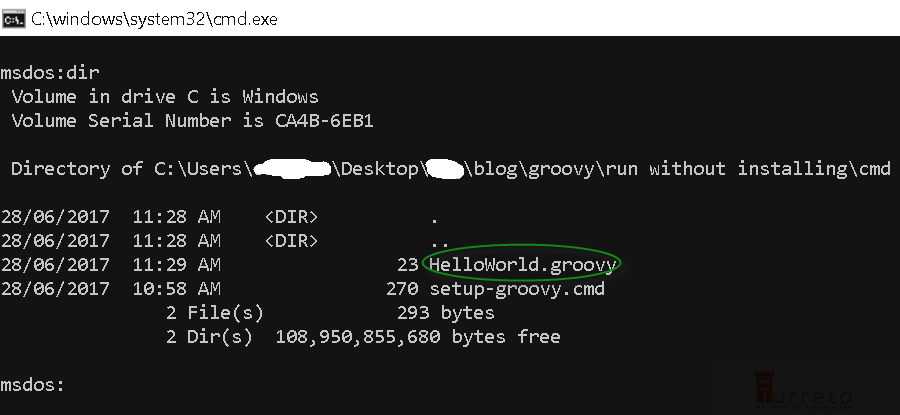 Run Groovy Without Installing On Windows