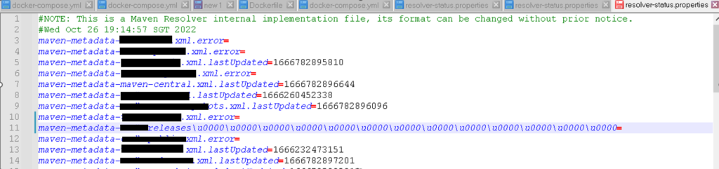 IntelliJ Maven Malformed \uxxxx encoding